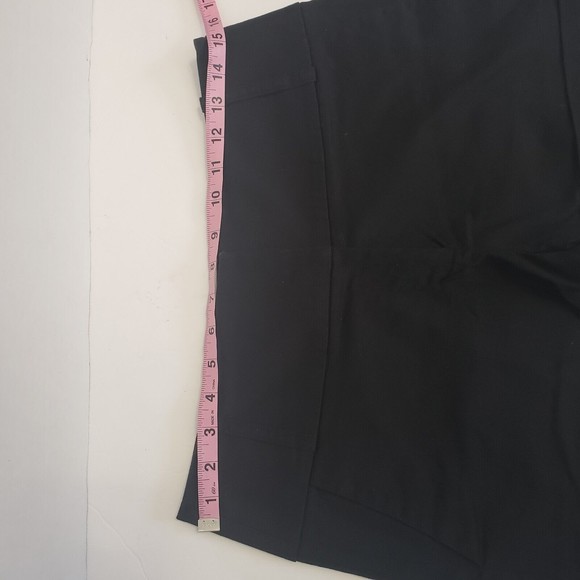 The Limited Cuffed Shorts Black Womens Size 6 Slash Pockets Stretch Twill Chino - Picture 10 of 11